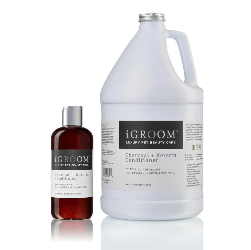 IGROOM - ACONDICIONADOR CHARCOAL + KERATIN NO DILUIBLE